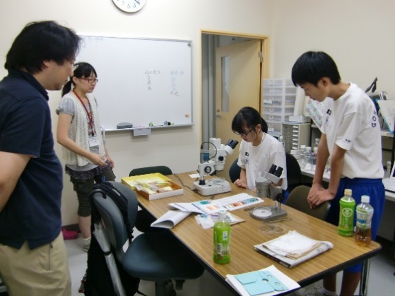 科学者発見プロジェクトの様子