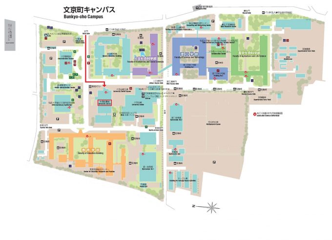 キャンパス案内図